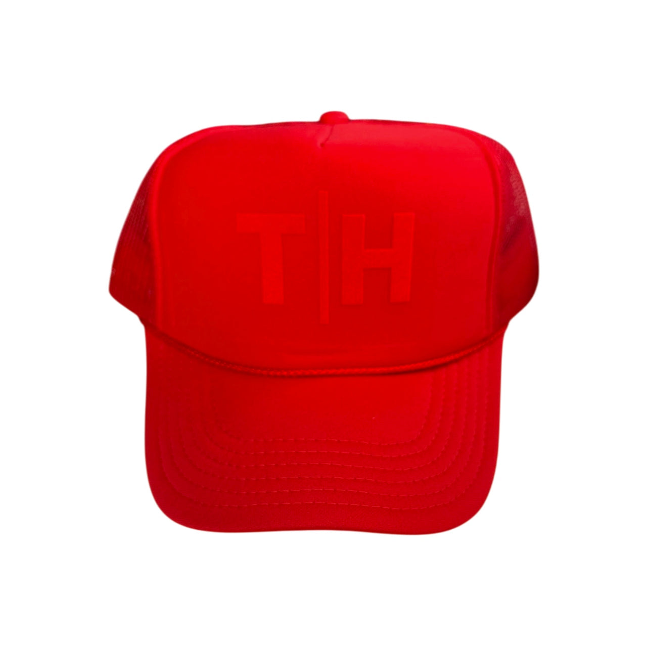 Tonal Monogram - Red Trucker