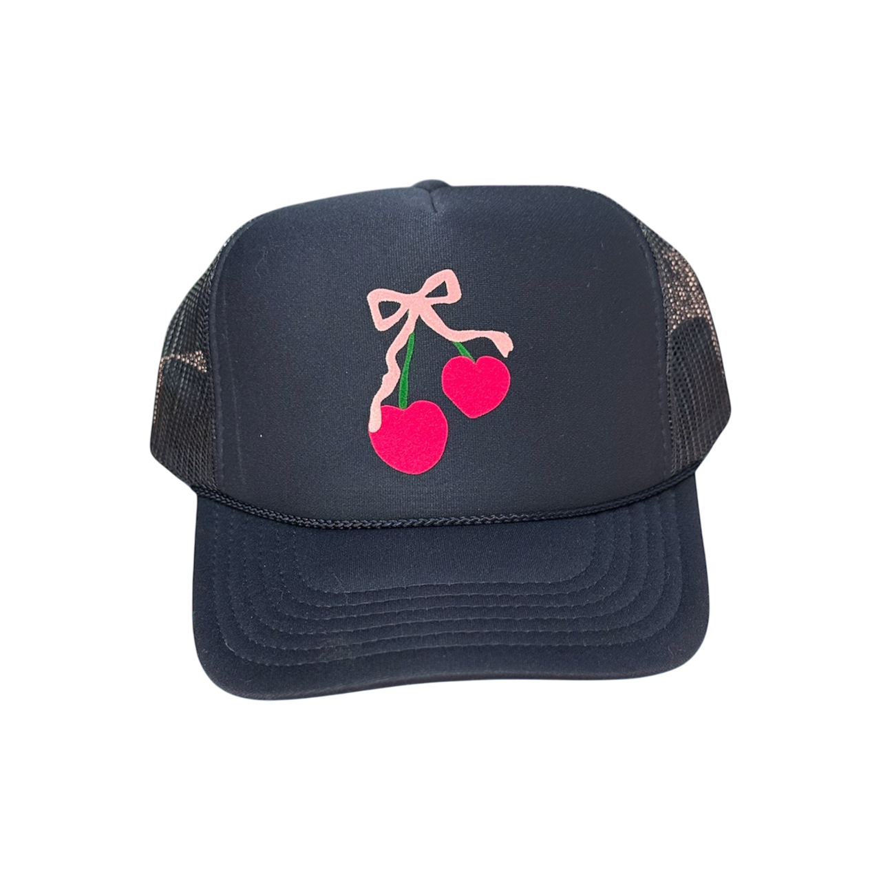 Cherries - Navy Trucker