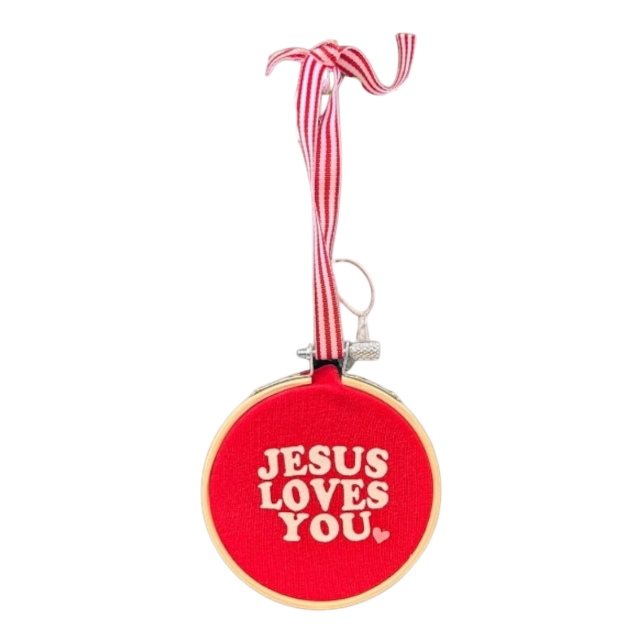 Jesus Loves You (Red) - Happy Hoop