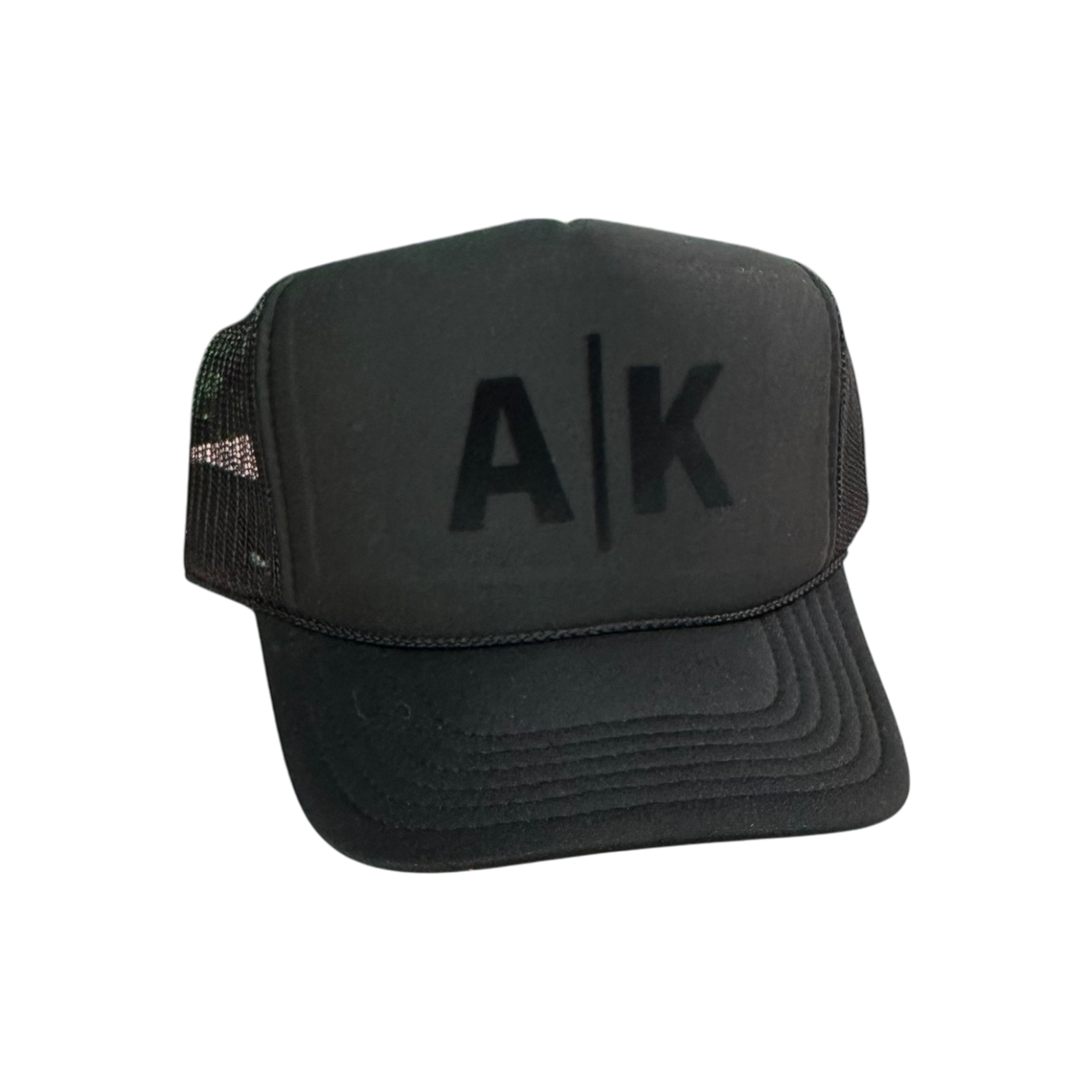 Tonal Monogram - Black Trucker