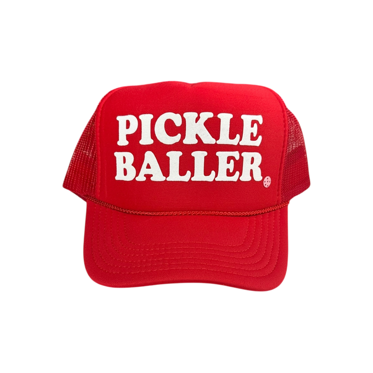 Pickleballer - Red Trucker