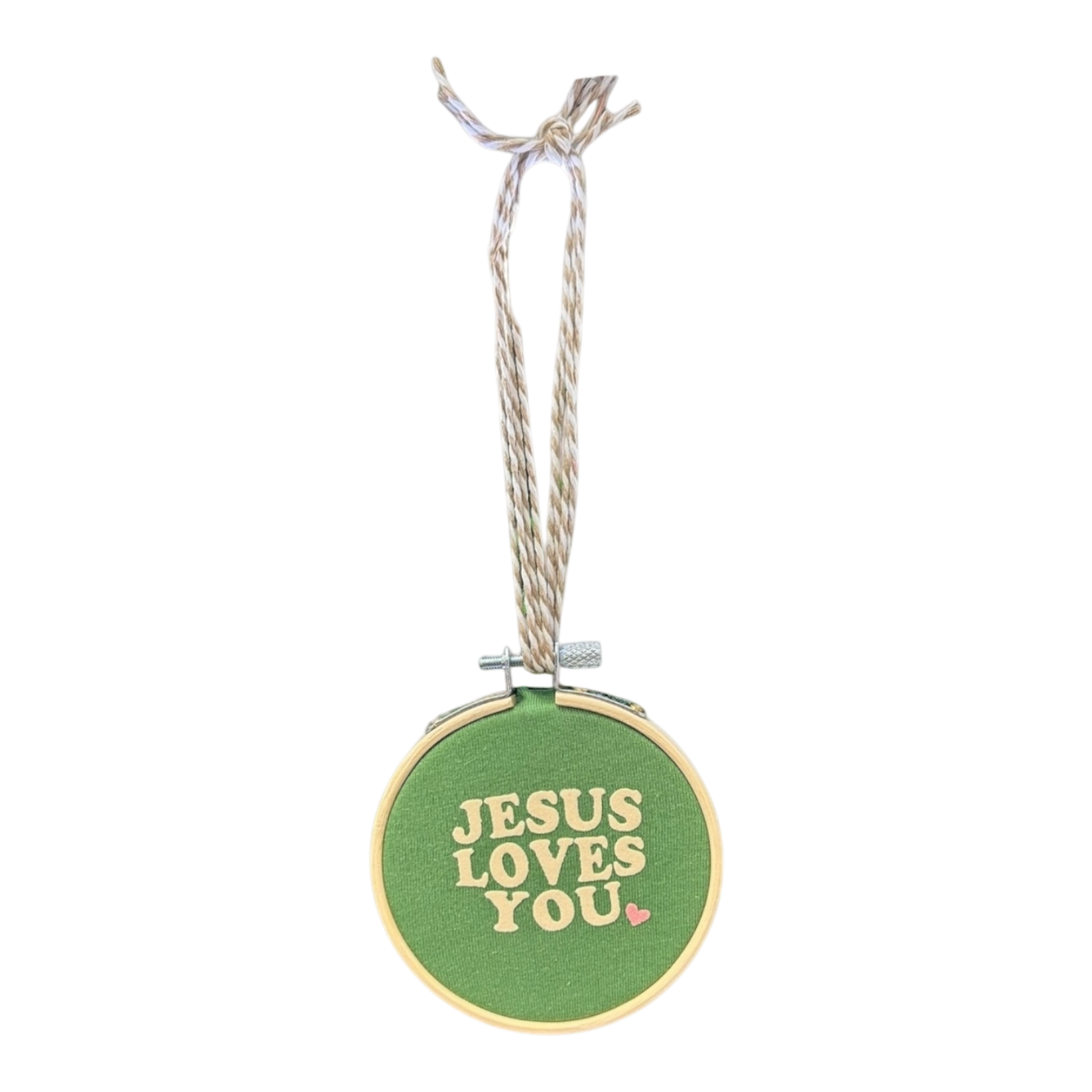 Jesus Loves You (Green) - Happy Hoop