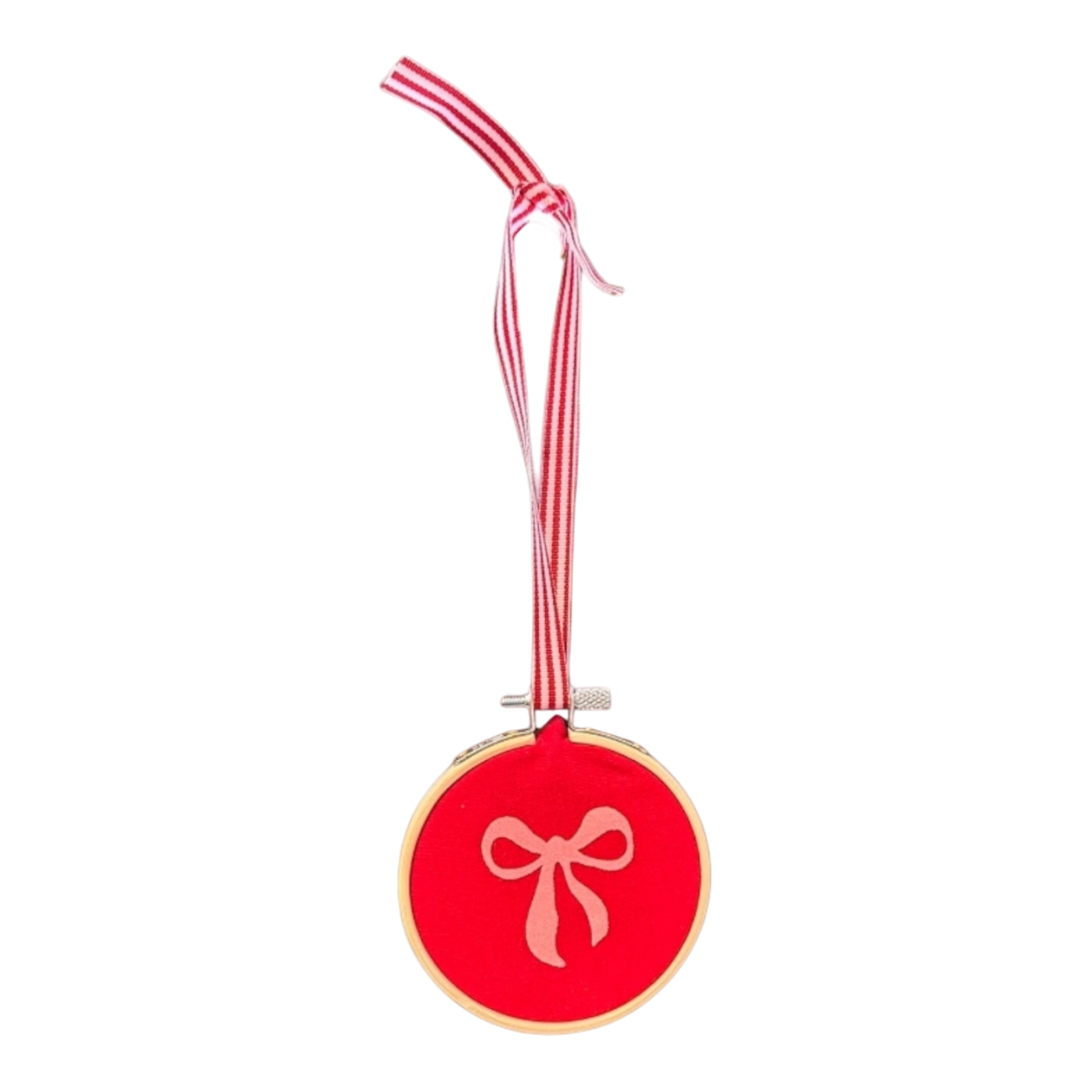 Pink Bow (Red) - Happy Hoop