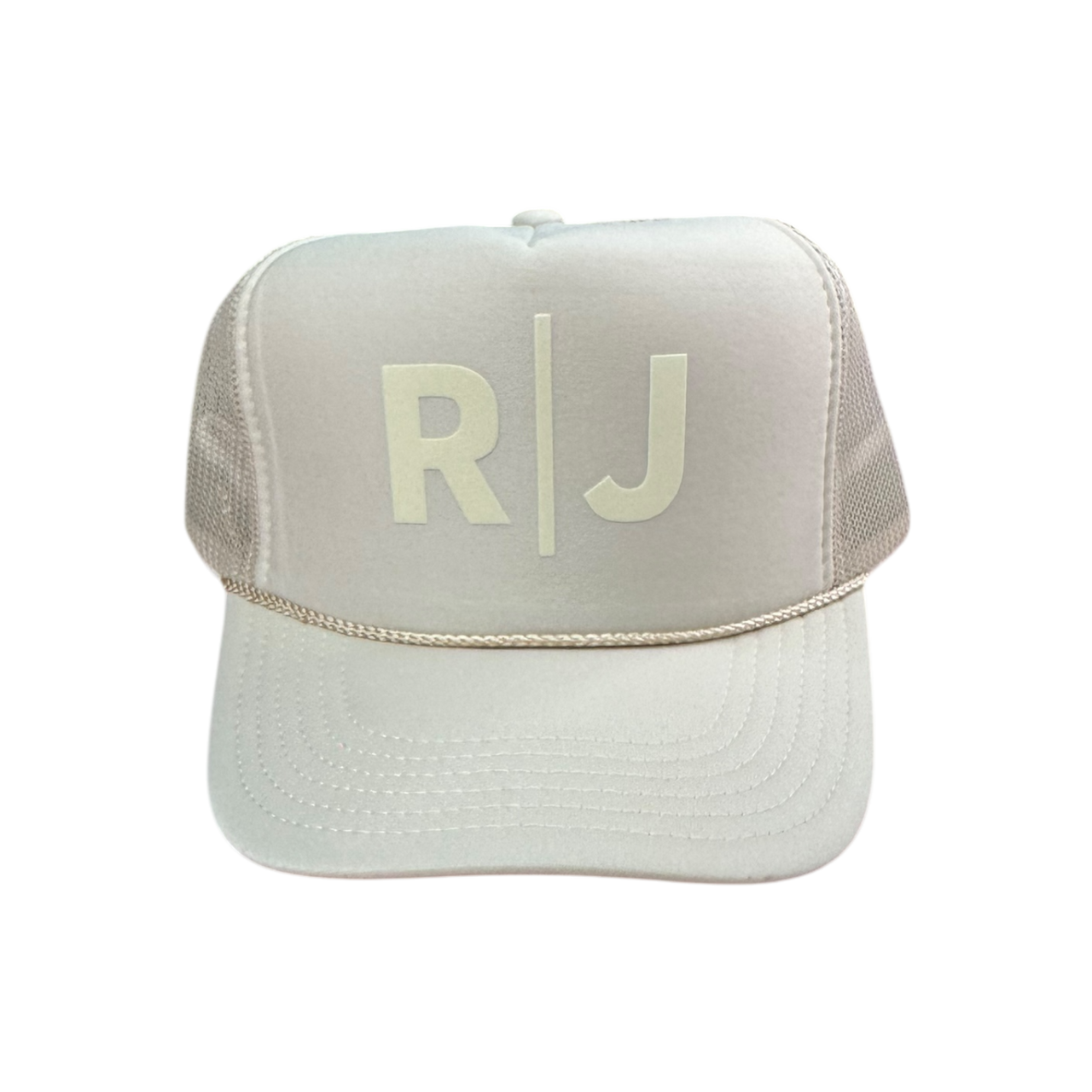 Tonal Monogram - Tan Trucker