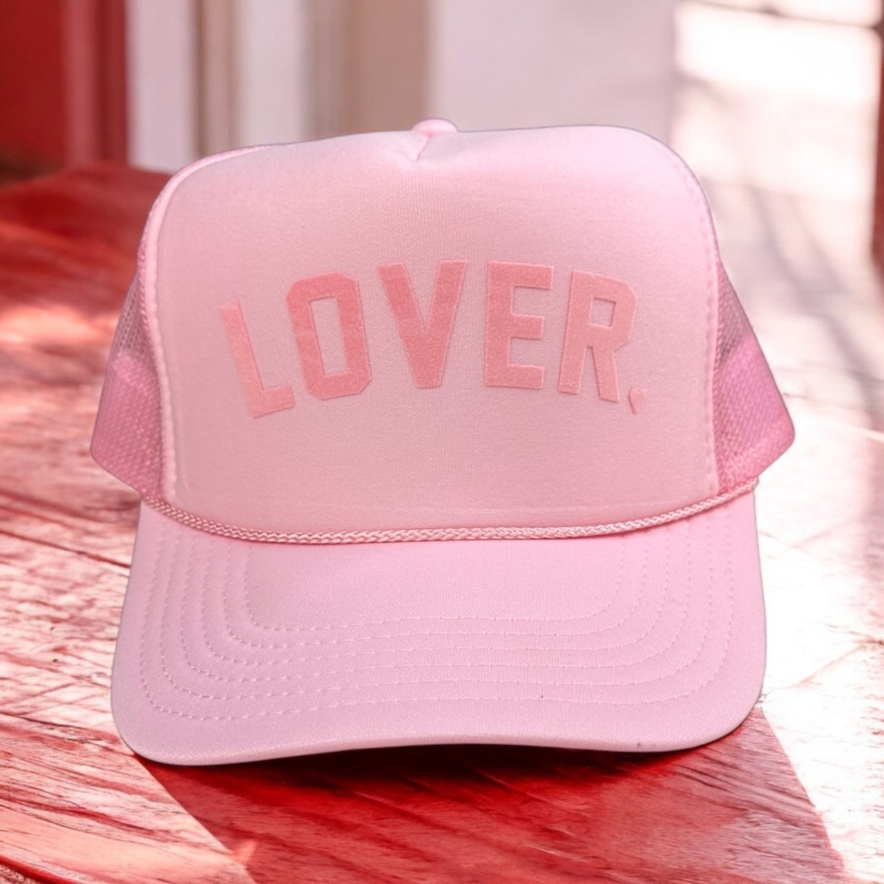 Tonal LOVER - Light Pink Trucker