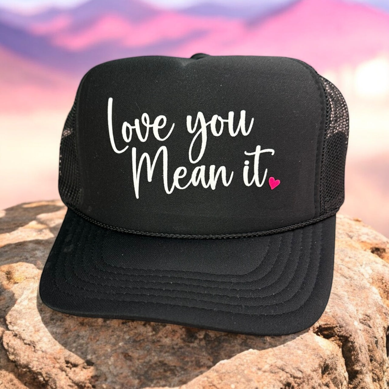 Love You Mean It - Black Trucker